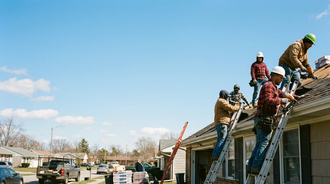 Roofing in Crawfordsville, IA near me